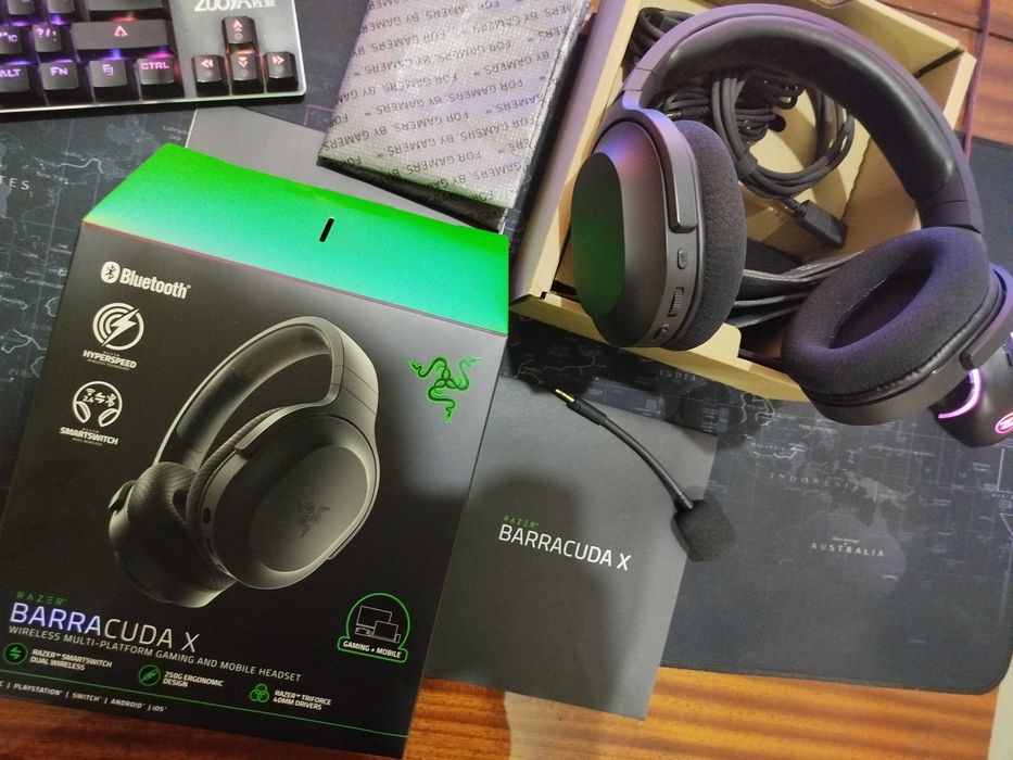 Гарнитура Razer Barracuda X Black (2022 Edit) box беспроводные наушник