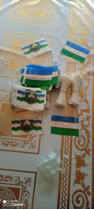 Bayroq флажок Bayroqcha Флаг на Лобовой