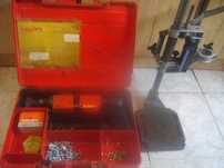 HILTI DX400B Директен Монтаж Бетон/Метал-AEG BST717 Стойка Бормашина
