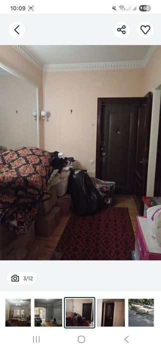 3 хонали 4 хона килинган квартира сотилади