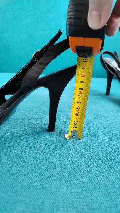 Sandale negre elegante 38