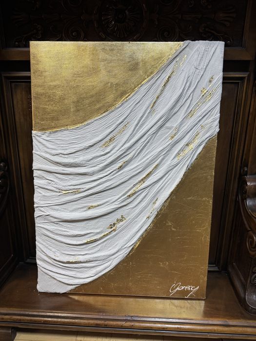 Tablou cu foita de aur