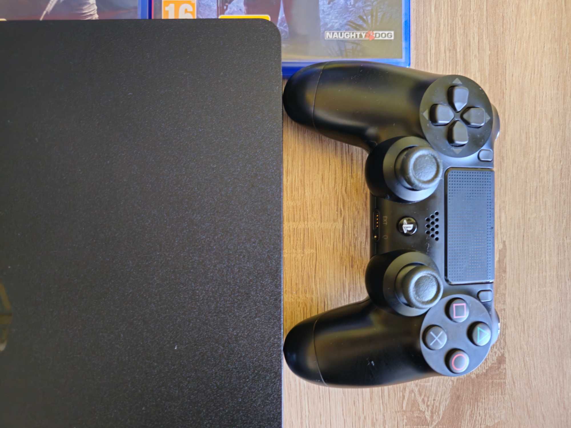 PlayStation 4 Slim 1TB PS4 ПС4+2 джойстикa+3 игри+1 Година Гаранция!!!