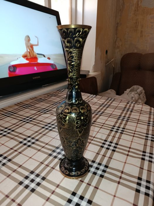 Вазочка классическая латунная