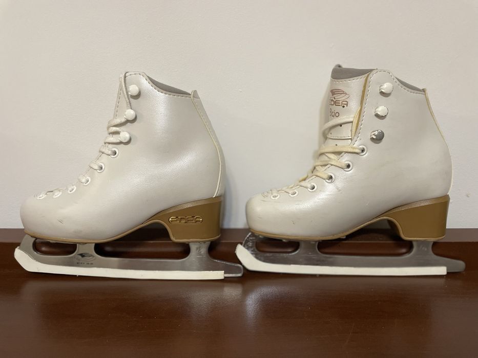 Patine profesionale Edea Brio Ivory pentru copii