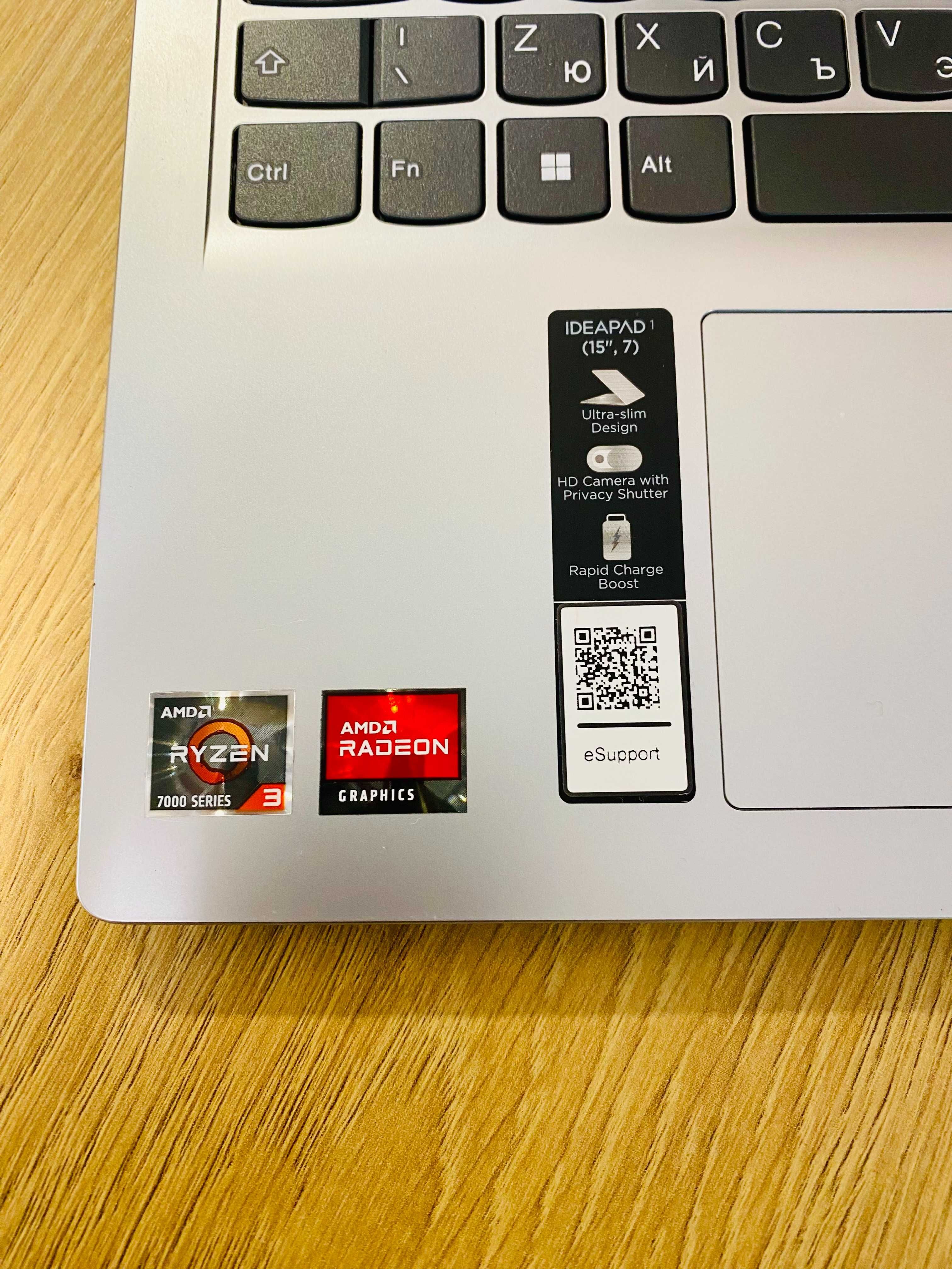 НОВ ! Lenovo IdeaPad 1 15AMN7, AMD Ryzen™ 3 7320U, 16GB RAM, 1TB SSD
