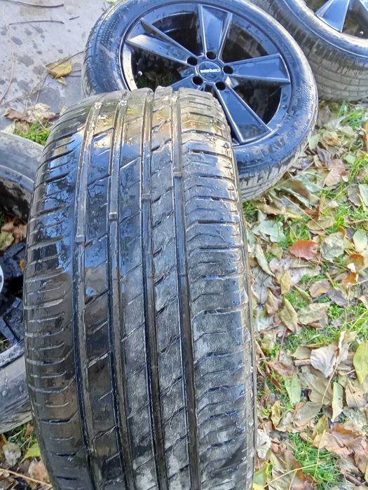 4 бр.Алуминиеви джанти с гуми 16 цола,350 лв.