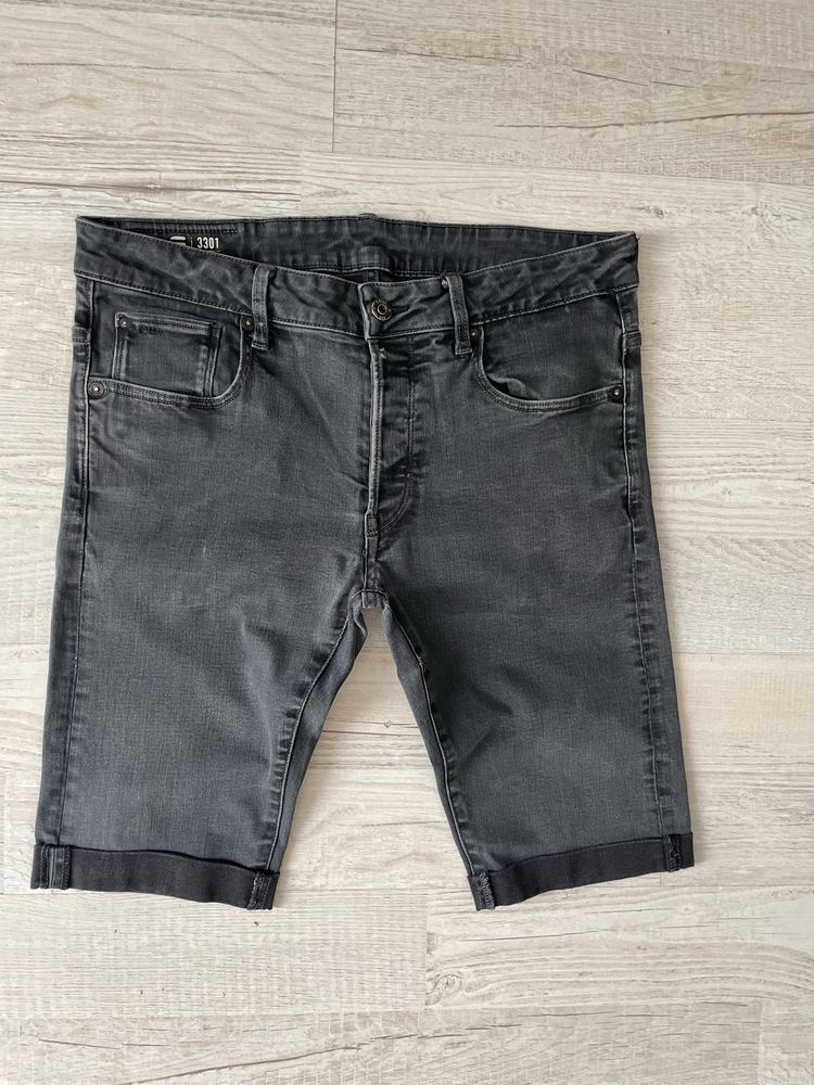 G-star Raw 3301 slim/ мъжки къси дънки W32