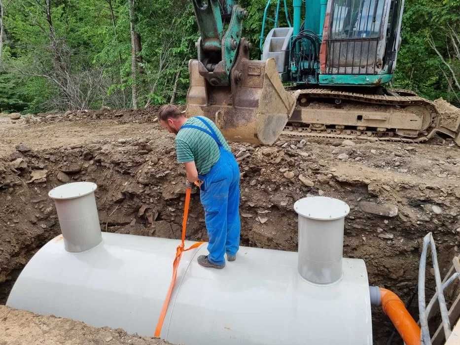 Vindem Fose Septice Ecologice Tricamerale Montaj inclus