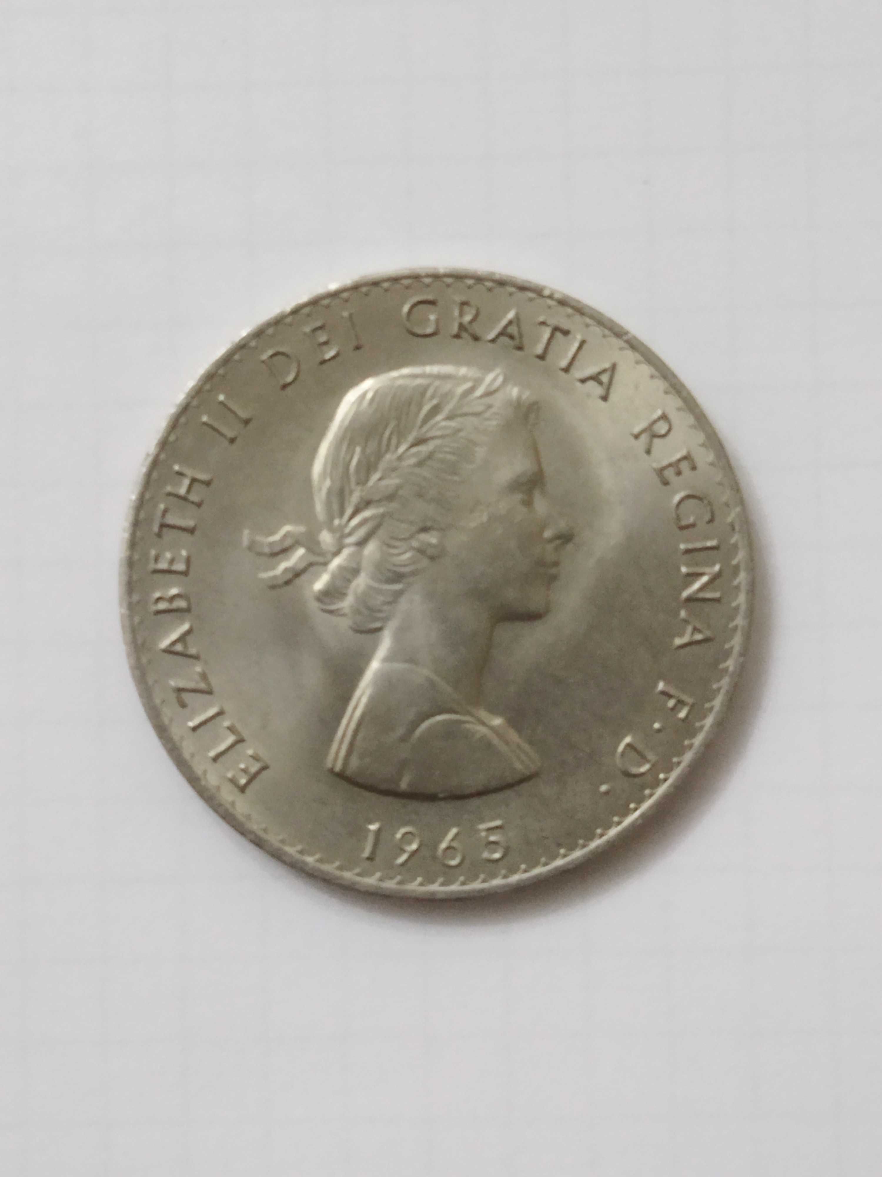 Монета Великобритании 5 шиллингов
