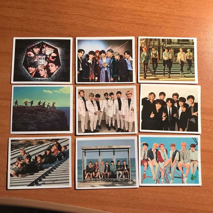 Новые наклейки с BTS