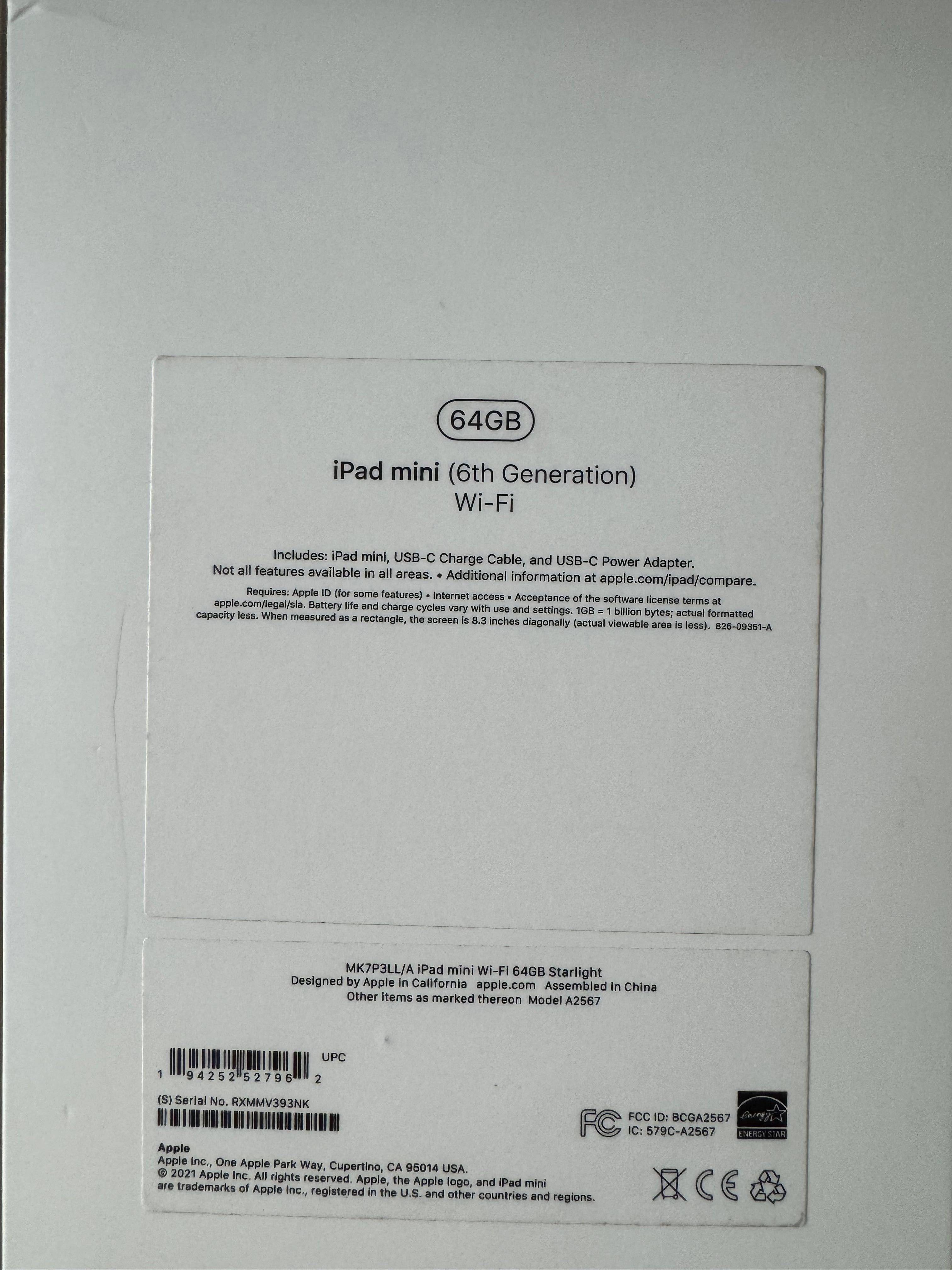 iPad mini 6 grey