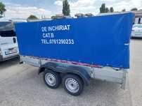 Inchiriere remorca 750 kg 3 metri. de volum se conduce cu B