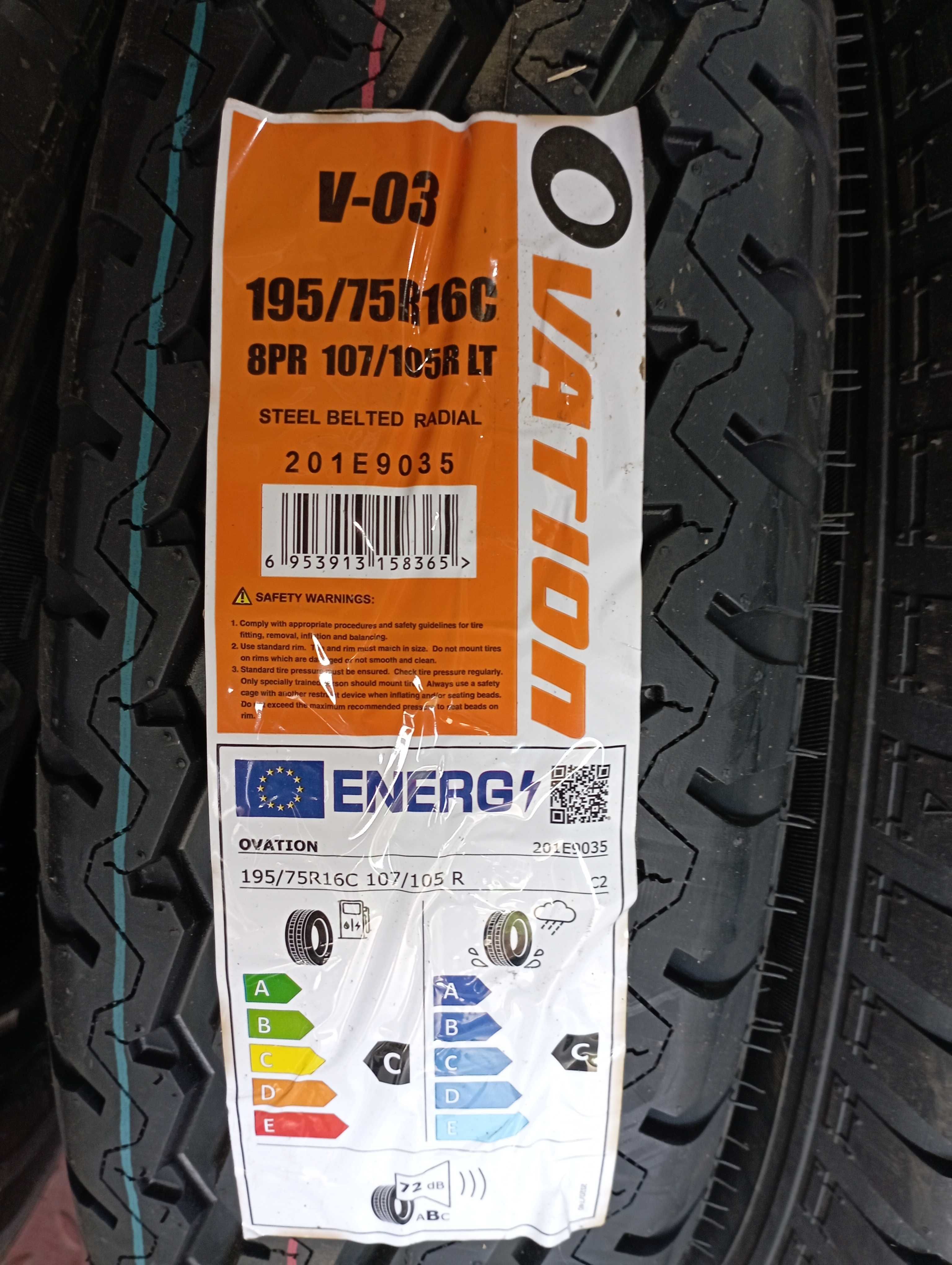 Anvelope Ovation 195/75/16C 107/105R Noi De Vara