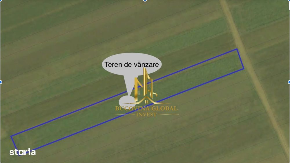 Vând teren 2162mp, în comuna Moara, județul Suceava!