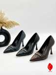 Stiletto dama piele eco m k