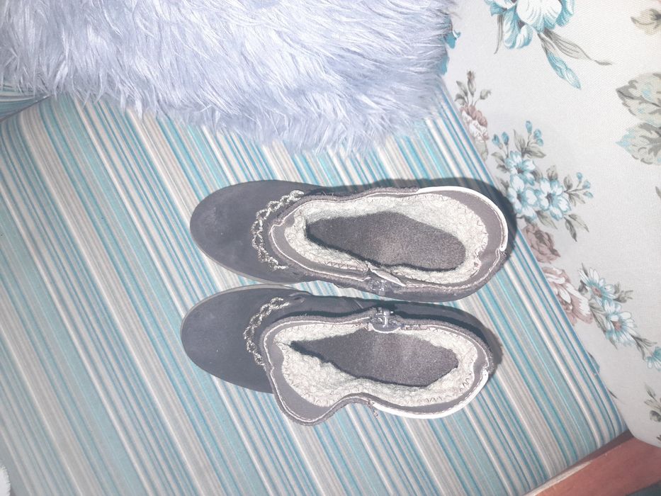 Високи и топли боти 40 номер,естествена кожа