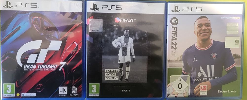 Pachet 3 jocuri PS 5