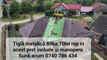 Reparații acoperișuri/Montaj Tablă Bilka/Hidroizolații dulgheri