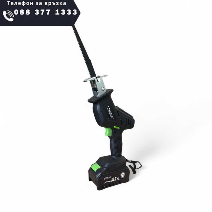 НЕМСКИ Комплект 7 В 1 36V 10AH - 4 Батерии STAHLMAYER BLACK +ЛЕД ФЕНЕР