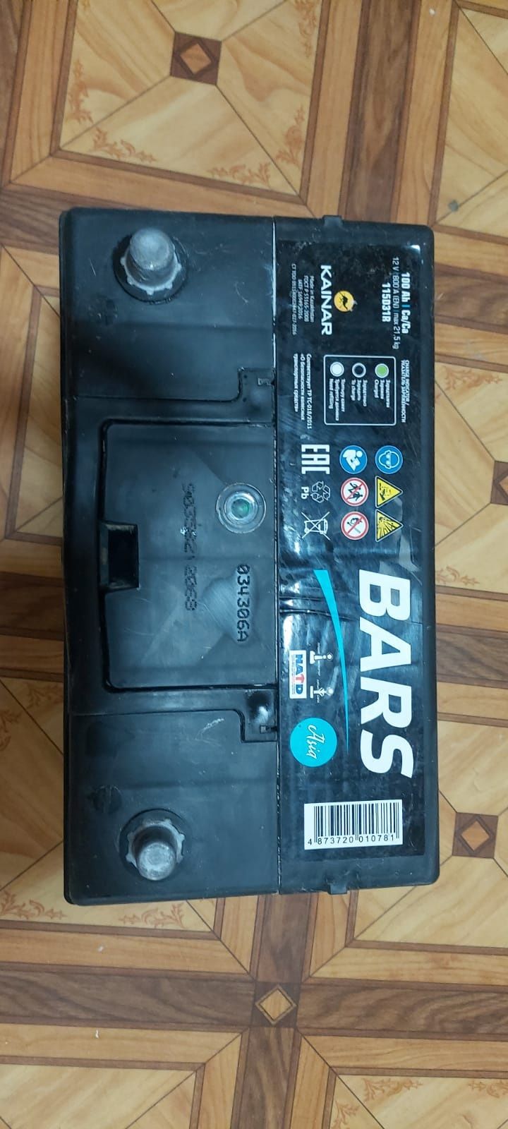 Bars Asia 100Ah JIS