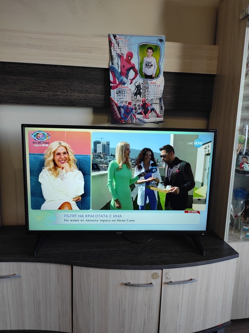 Смарт Телевизор SHARP 40 инча Android Ultra HD 4K