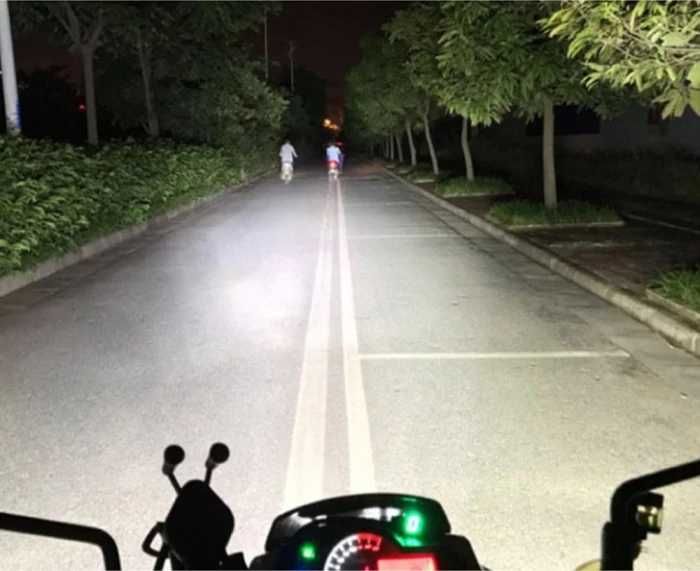 LAMPA FAR proiector LED MOTO BICICLETA trotineta ATV 12V 24V 36V 48V