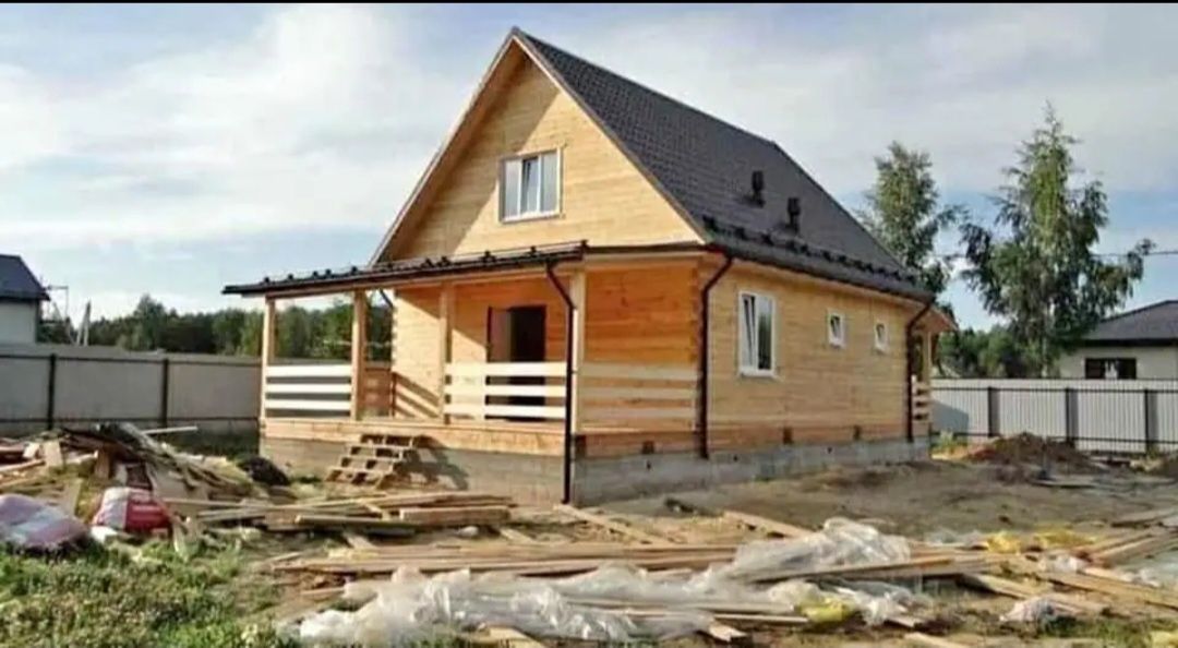 Vând cabană din lemn stil