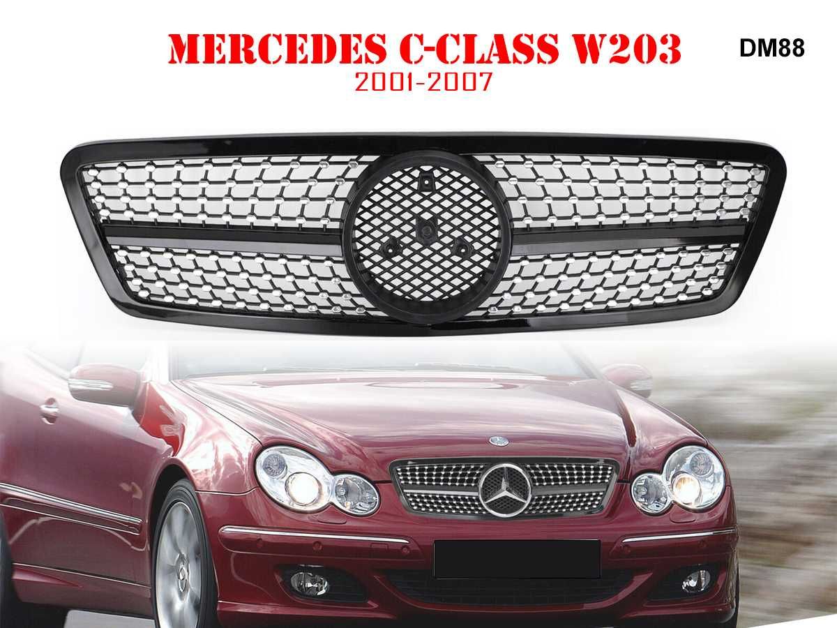 Grilă sport Diamond pentru Mercedes C W203