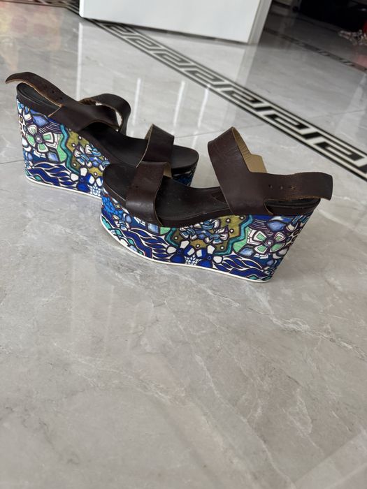 Итальянские, Трендовые, яркие босоножки