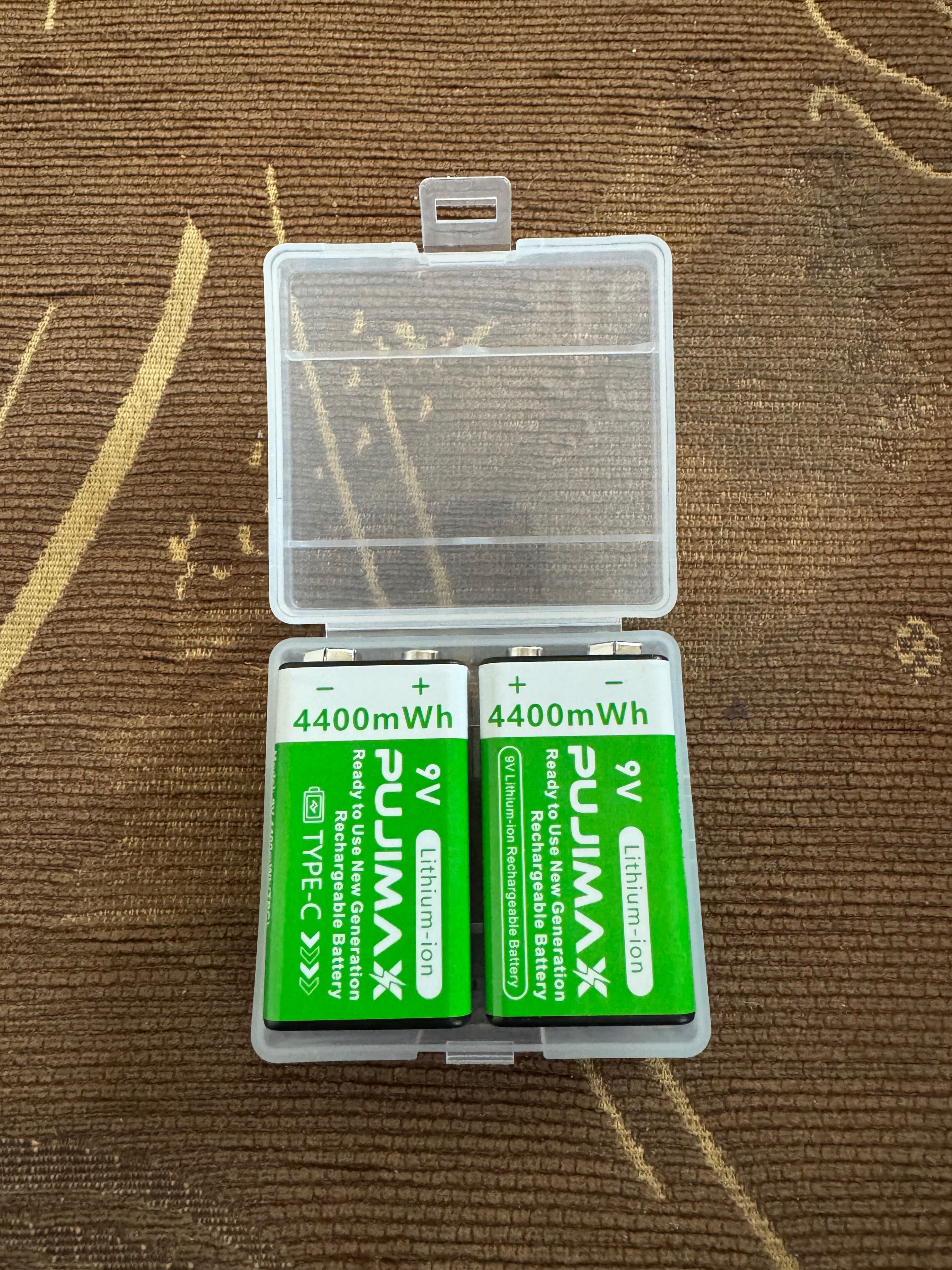 Презареждаема батерия 9V, Акумулаторна батерия 9V с капацитет 4400mAh