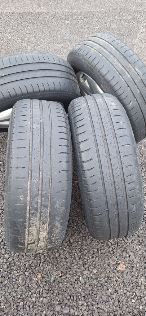 Set jante aliaj cu anvelope vara Michelin 195/65/R15
