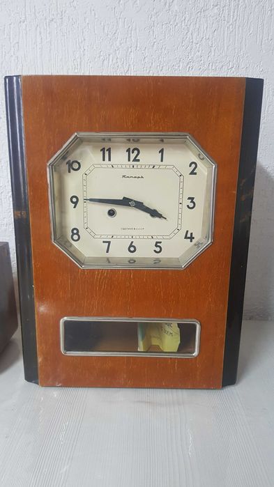 Антиквариат часы с боем "Янтарь"