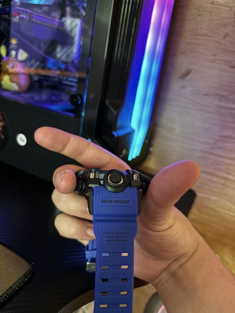 G Shock Blue/Black