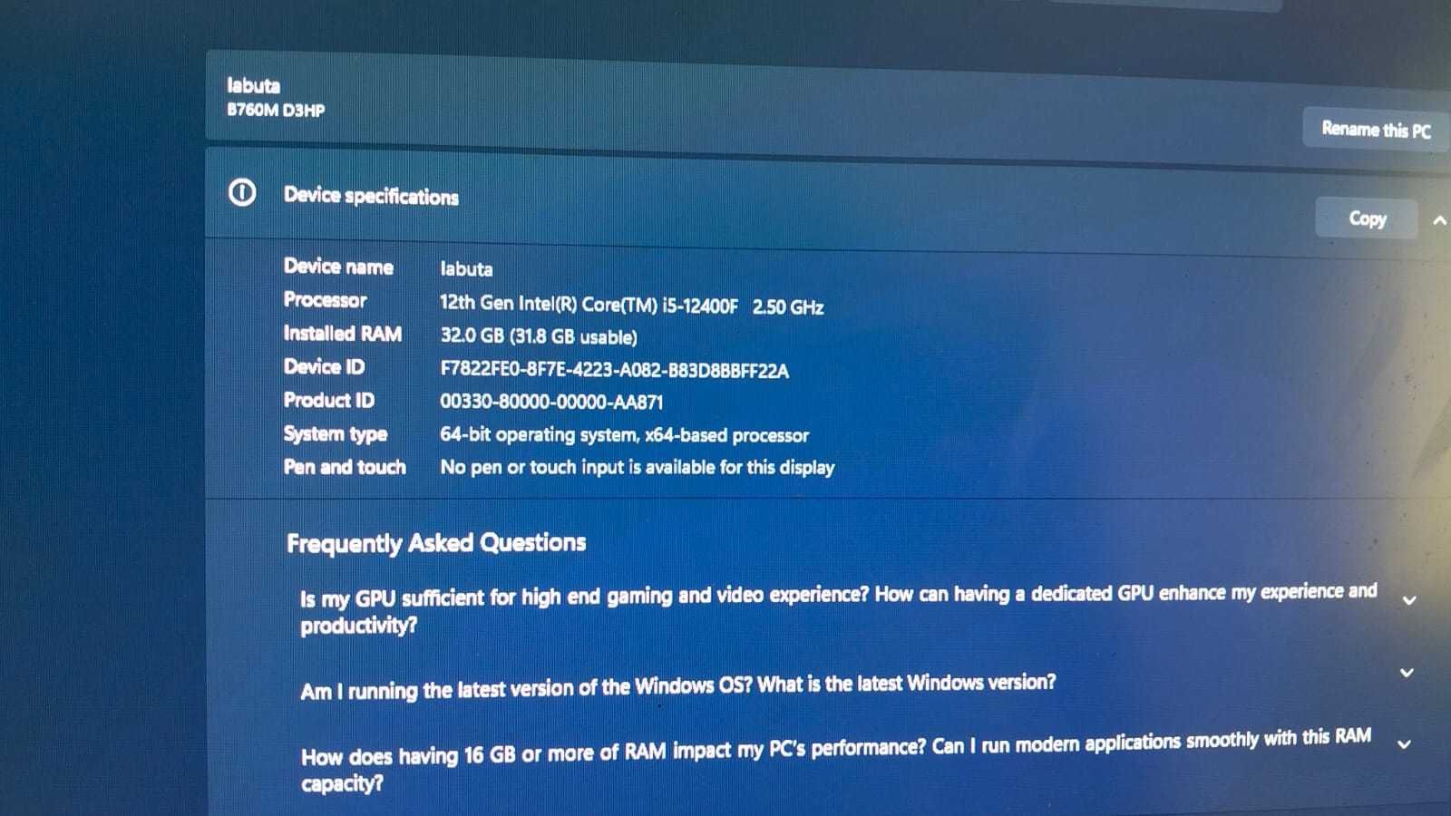 PC Gaming 2 Monitoare DELL 165Hz | i5-12400F RTX 4070 SUPER 32GB DDR5