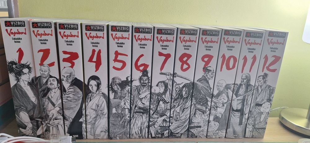 Colectia manga Vagabond de Takehiko Inoue 1-12
