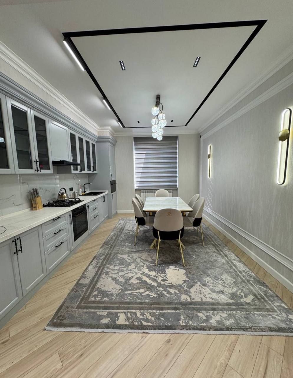 Продается 3х ком квартира, ЖК Мегажом, ор-р: Паркентская улица, 150 м²