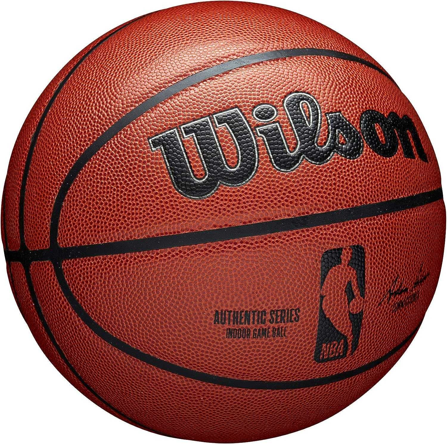 Баскетбольный мяч WILSON NBA Authentic Series Basketball! Новый!