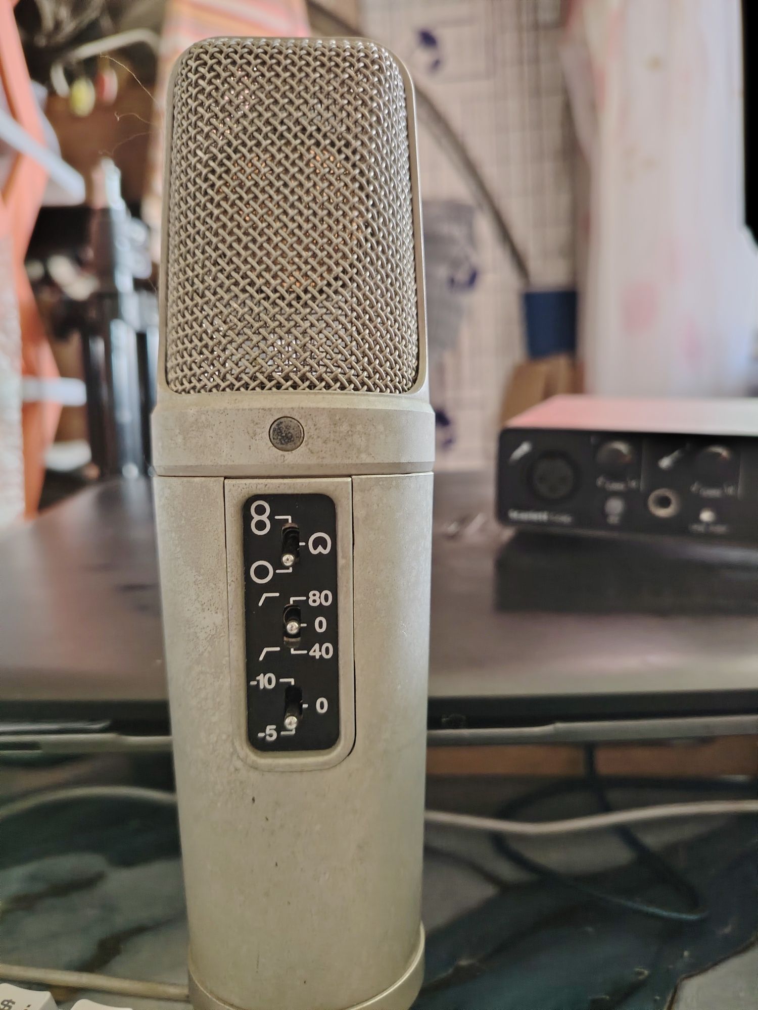 Rode nt-2 A  and Focusrite solo nd 2 gen
