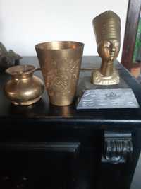 Lot obiecte decorative slama