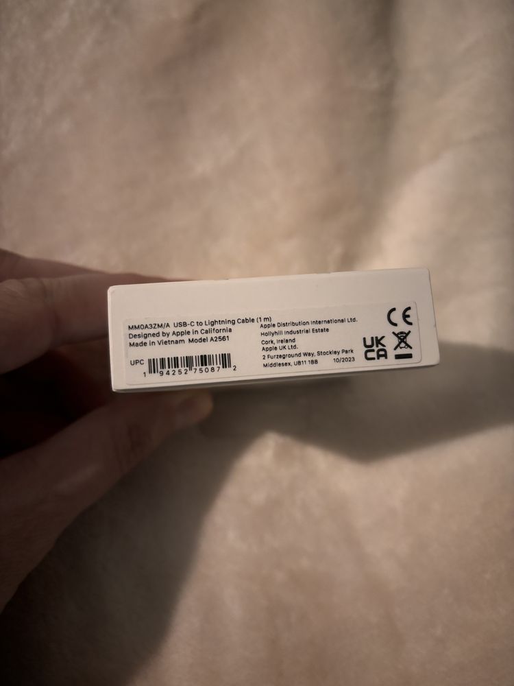 Cablu lightning usb c pentru iPhone