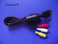 PS3 , ПС3 , Playstation 3 - Стандартен AV композитен кабел с 3 чинча