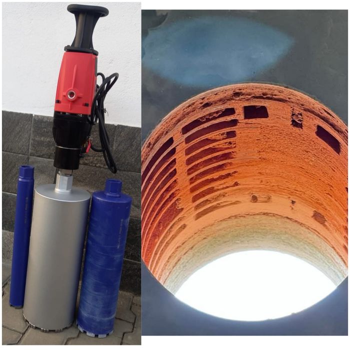 Carotare/Gauri BETON/CARAMIDA Aerisiri Gaze,Hote,Centrale, etc