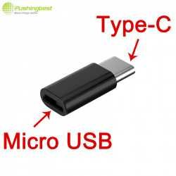 Переходники USB Type-C - micro USB, micro USB - USB Type-C