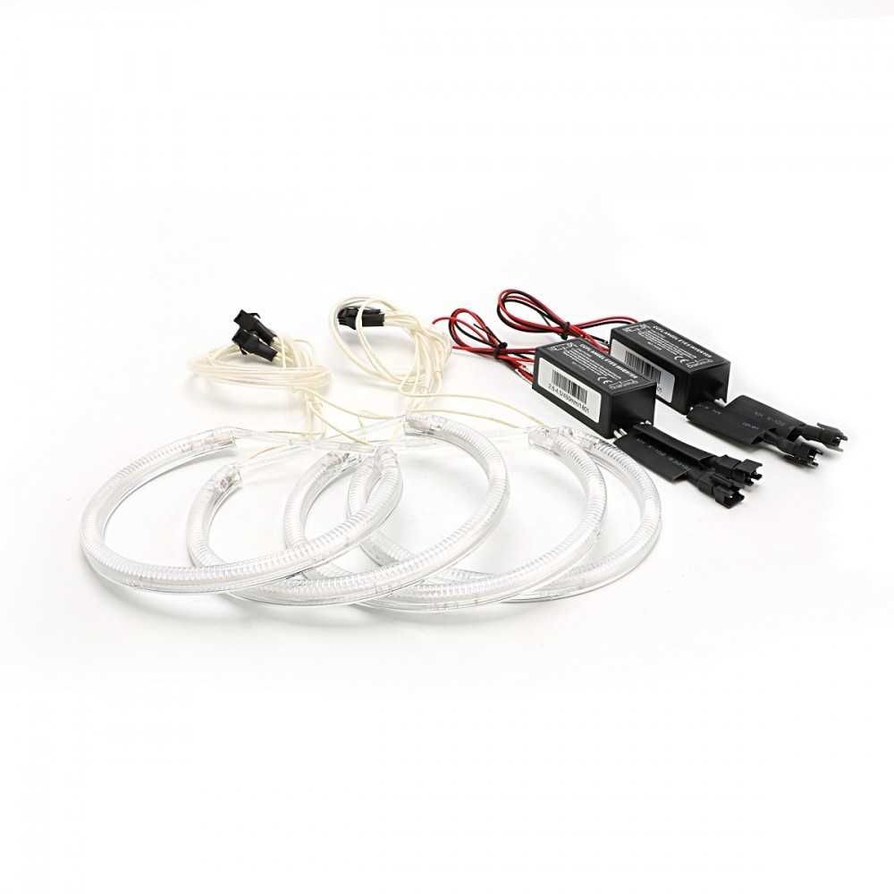 Kit Angel Eyes CCFL Galben OEM pentru BMW E46 CU LUPA SAU FARA LUPA