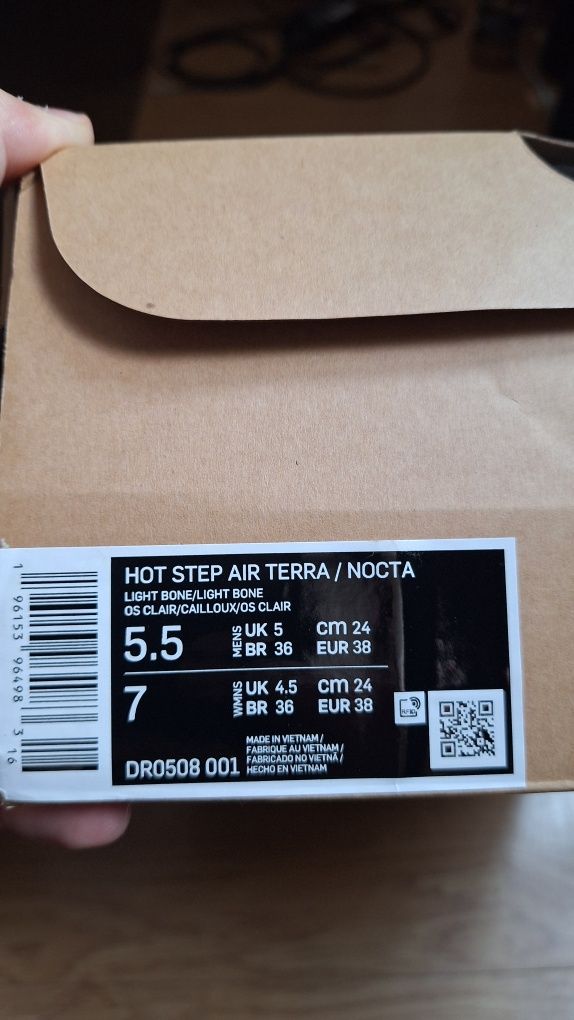 Nike Step Air Terra/Nocta 38