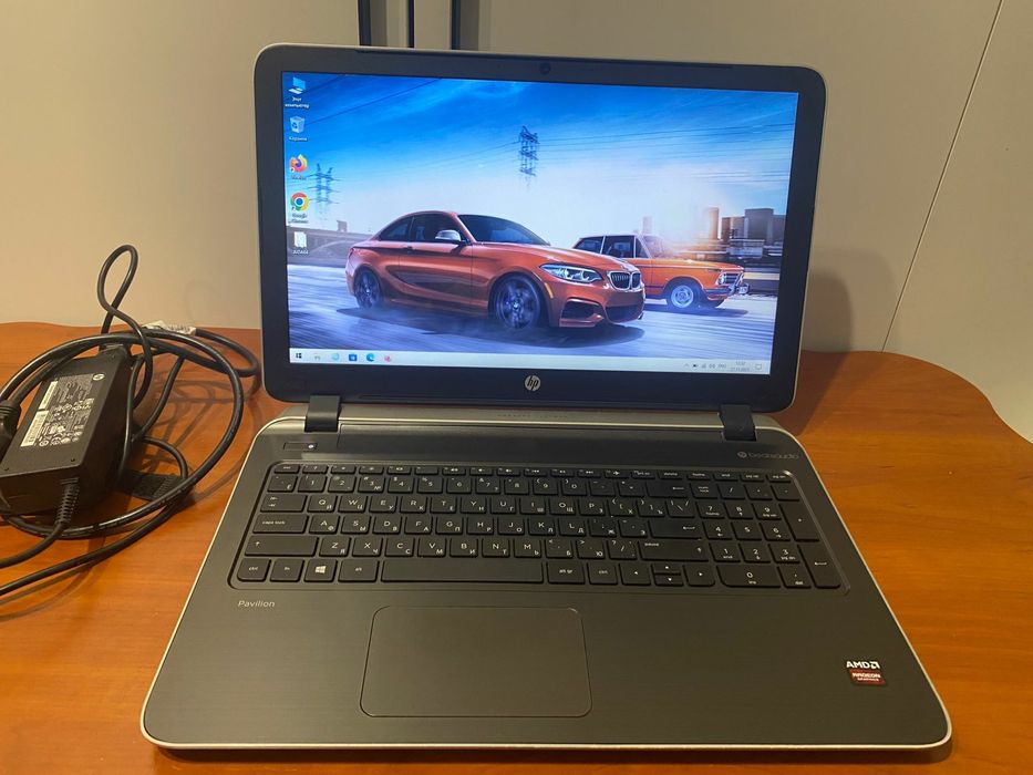 Шустрый ноутбук HP AMD/2 видеокарты