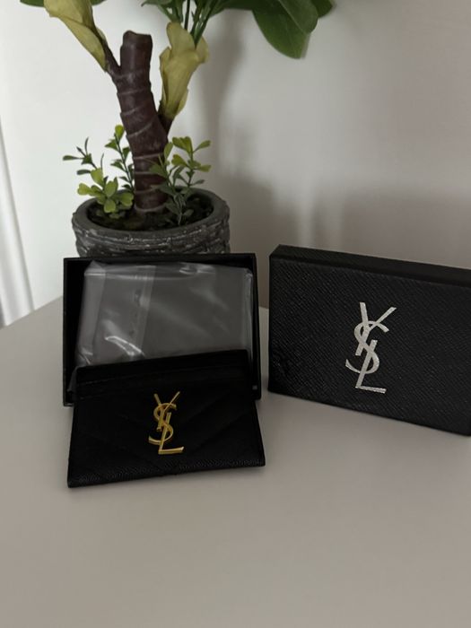 Cardholder Ysl negru