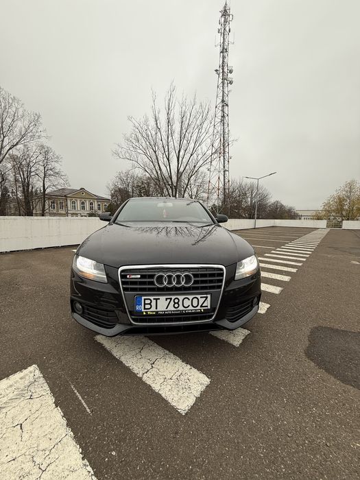 Audi A4 B8 2.0 TDI 120 CP, 2009 – Sedan, Negru, Întreținut