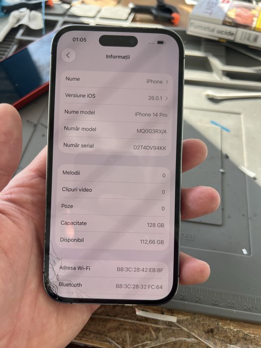 Placa de baza iphone 14 pro